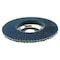 Weiler 4" Tiger DiscFlap Disc, Conical (TY29), Aluminum Backing, 80Z, 5/8" 50505 - alternate 1